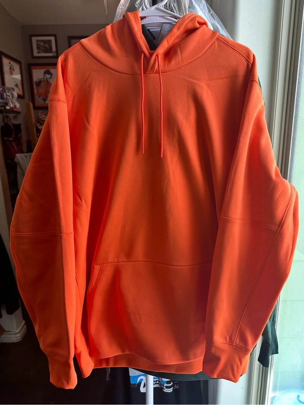 NWOT Nike Dri-FIT Orange Pullover Hoodie